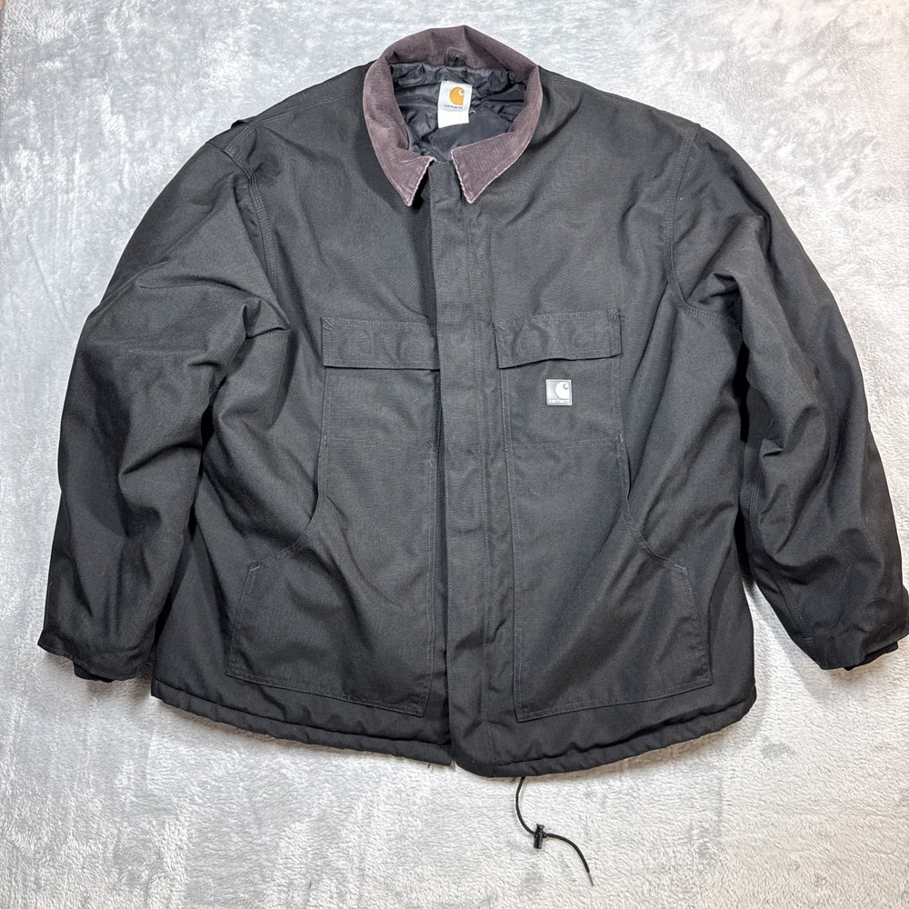Carhartt Yukon Extremes C55 Jacket Men 3XL Reg Black Arctic Quilt Cold Weather
